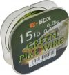 lanko ocelové Drennan Green Pike Wire 20Lb/9,1kg/15m