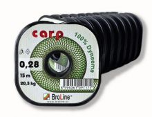 Šňůra BroLine Carp 100% Dyneema 0,28mm/20,3kg/15m