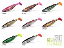 Gumová nástraha Delphin Realix 3D 2ks 13cm Pike 